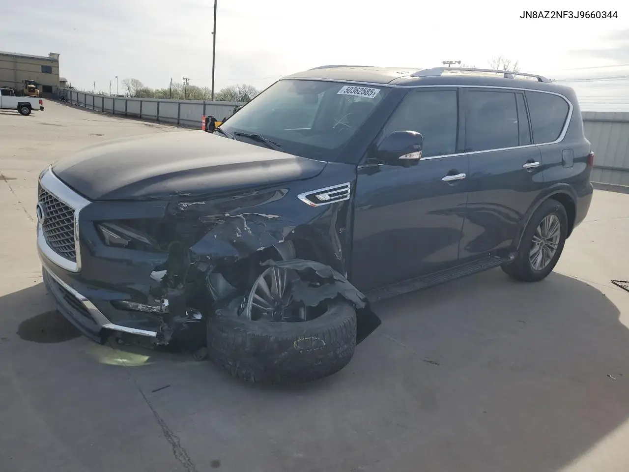 2018 Infiniti Qx80 Base VIN: JN8AZ2NF3J9660344 Lot: 50362585