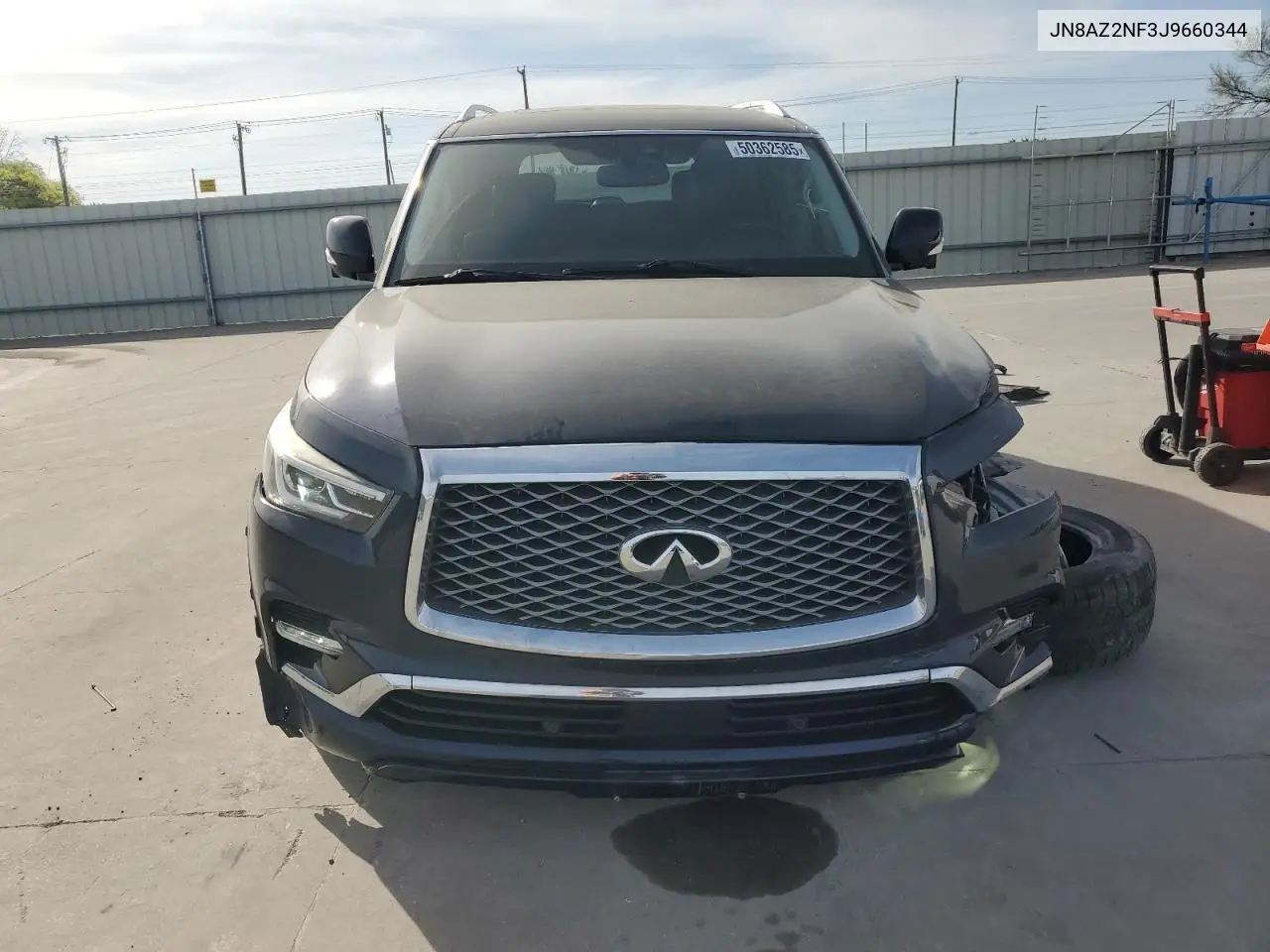 2018 Infiniti Qx80 Base VIN: JN8AZ2NF3J9660344 Lot: 50362585