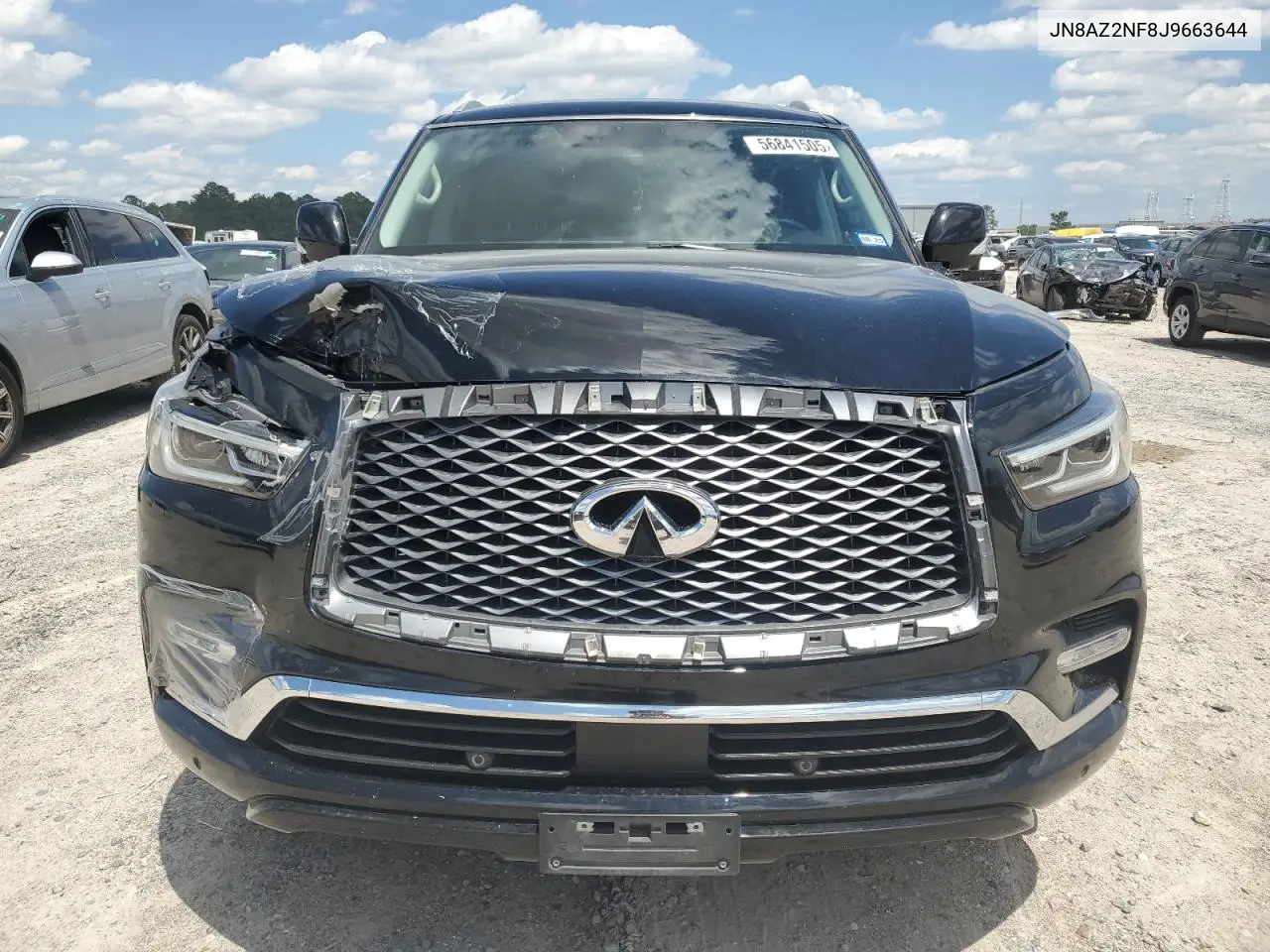 2018 Infiniti Qx80 Base VIN: JN8AZ2NF8J9663644 Lot: 56841505