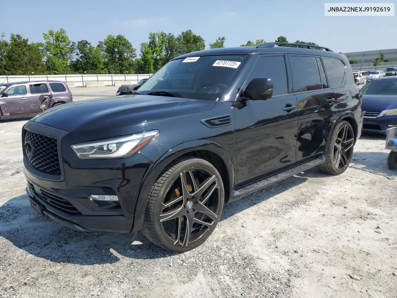 2018 Infiniti Qx80 Base VIN: JN8AZ2NEXJ9192619 Lot: 62707725