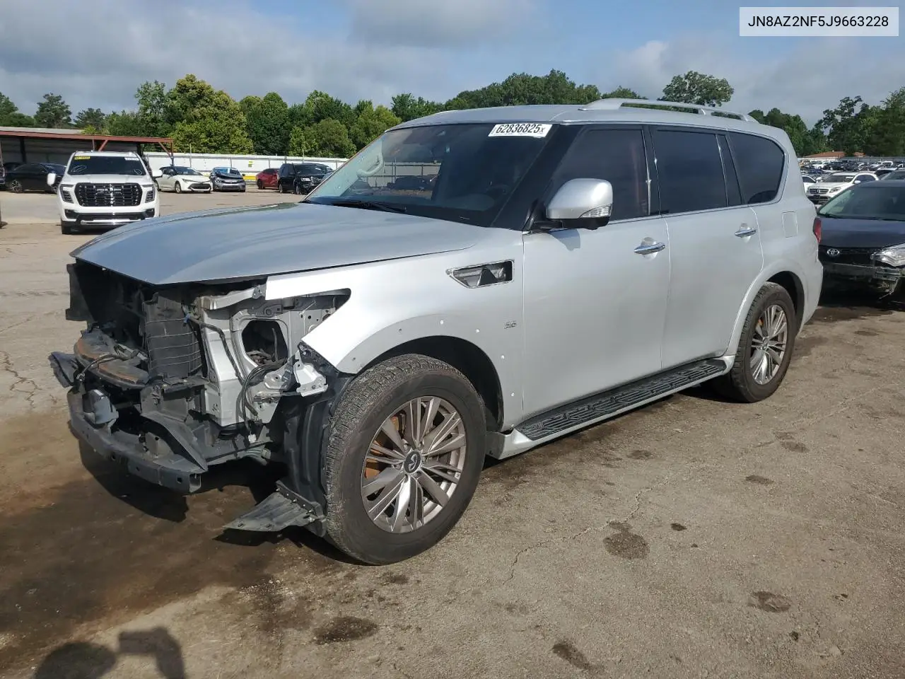 2018 Infiniti Qx80 Base VIN: JN8AZ2NF5J9663228 Lot: 62836825