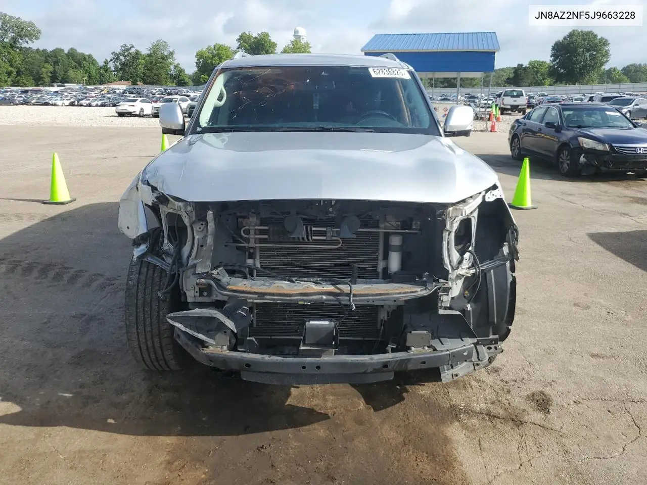 2018 Infiniti Qx80 Base VIN: JN8AZ2NF5J9663228 Lot: 62836825