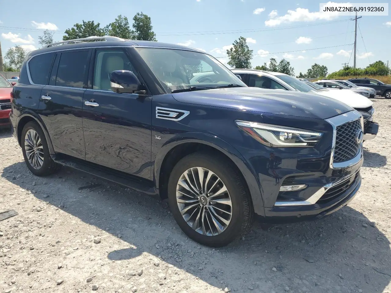 2018 Infiniti Qx80 Base VIN: JN8AZ2NE6J9192360 Lot: 62852925