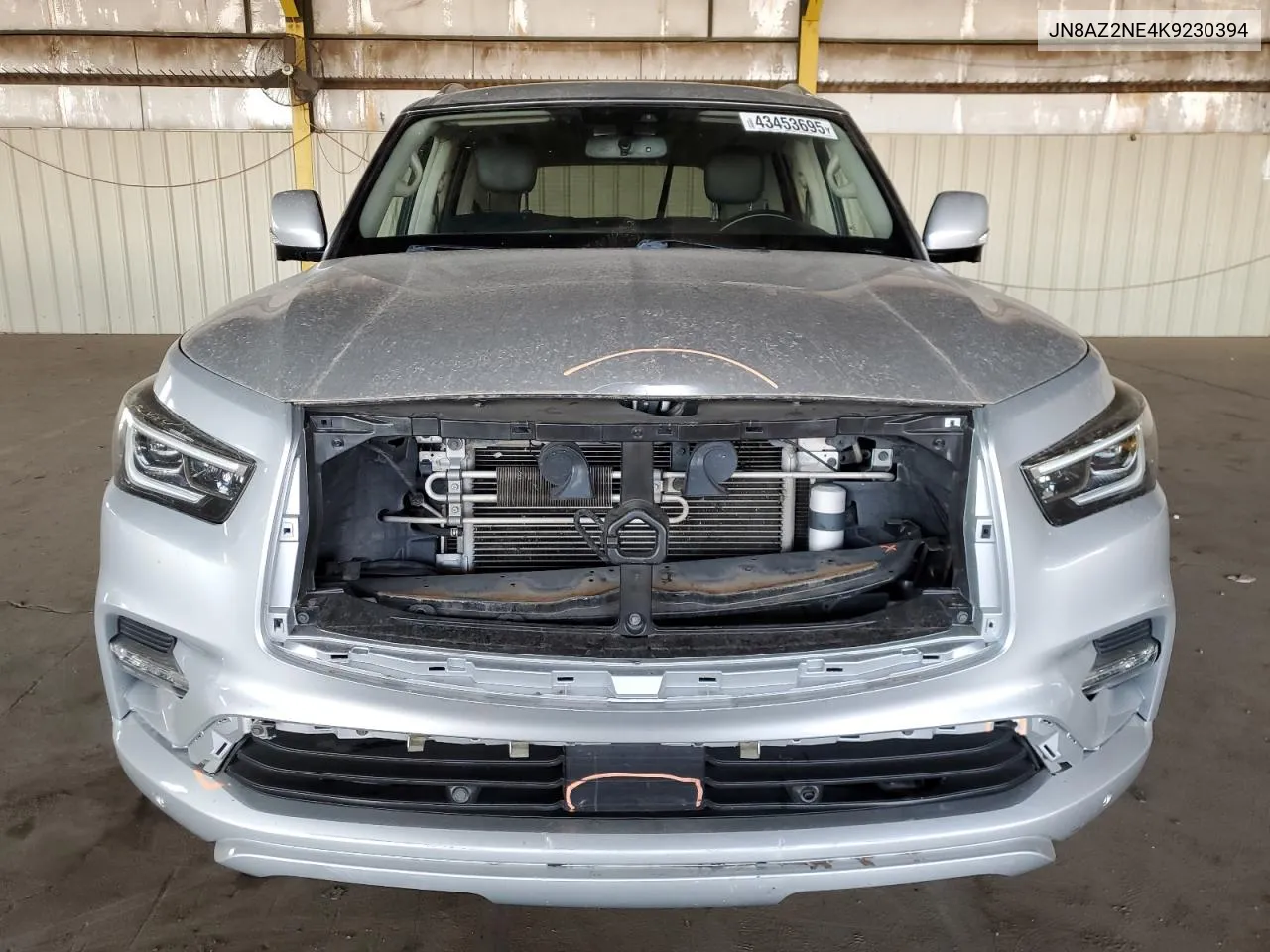 2019 Infiniti Qx80 Luxe VIN: JN8AZ2NE4K9230394 Lot: 43453695