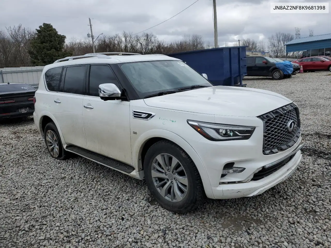 2019 Infiniti Qx80 Luxe VIN: JN8AZ2NF8K9681398 Lot: 47756465