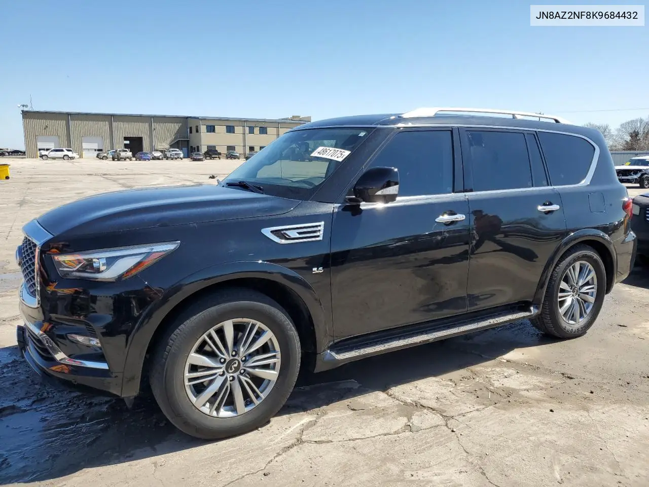 2019 Infiniti Qx80 Luxe VIN: JN8AZ2NF8K9684432 Lot: 48617075