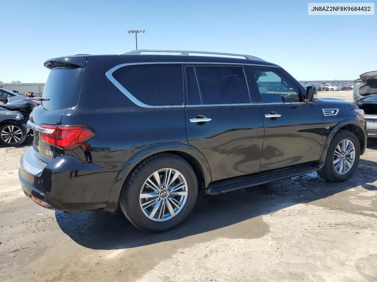 2019 Infiniti Qx80 Luxe VIN: JN8AZ2NF8K9684432 Lot: 48617075