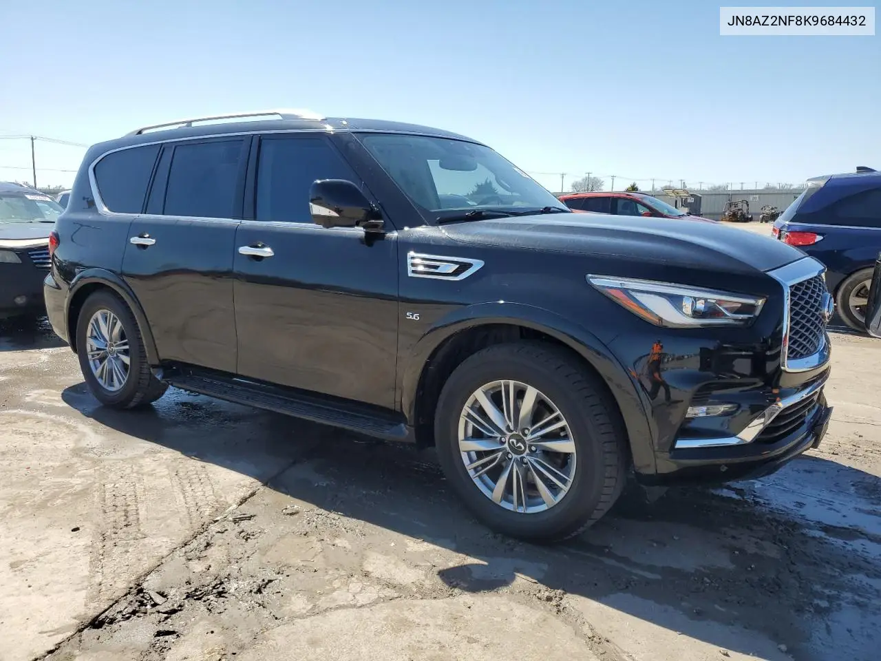 2019 Infiniti Qx80 Luxe VIN: JN8AZ2NF8K9684432 Lot: 48617075