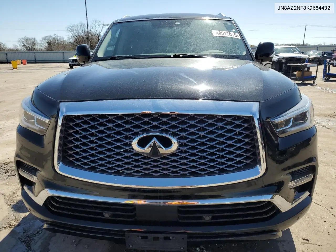 2019 Infiniti Qx80 Luxe VIN: JN8AZ2NF8K9684432 Lot: 48617075