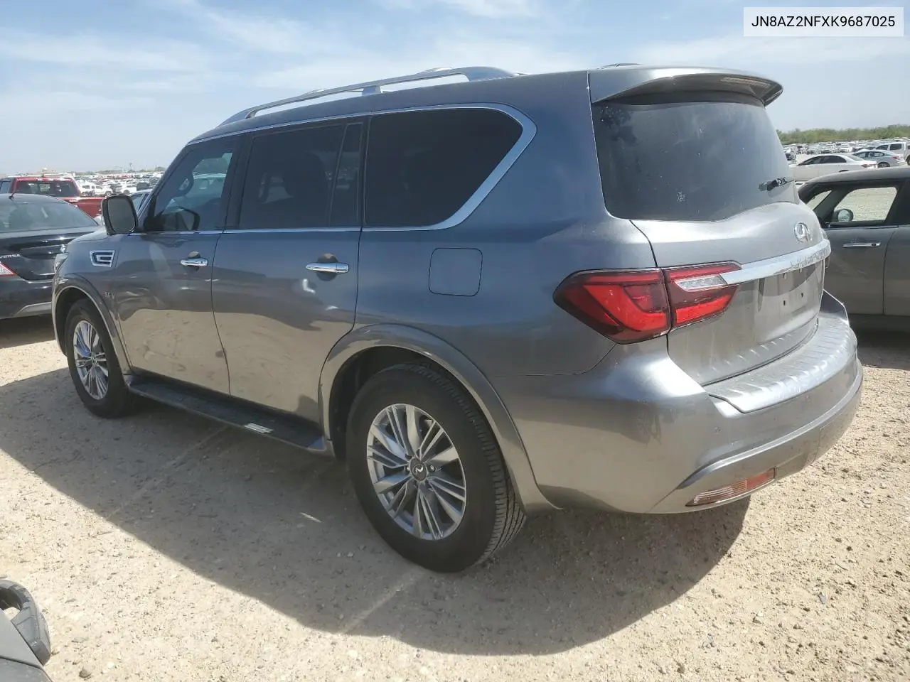 2019 Infiniti Qx80 Luxe VIN: JN8AZ2NFXK9687025 Lot: 49295215