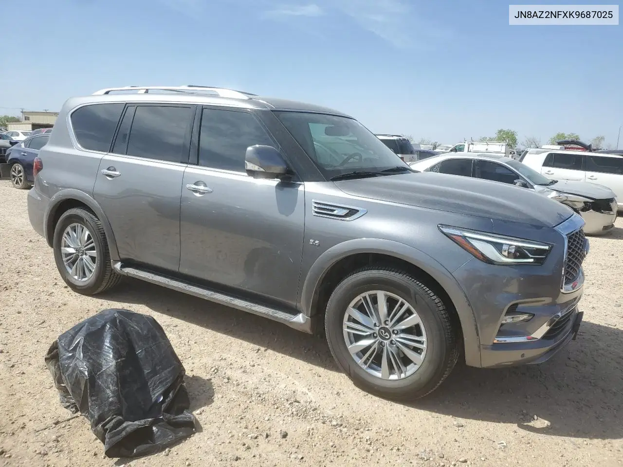 2019 Infiniti Qx80 Luxe VIN: JN8AZ2NFXK9687025 Lot: 49295215