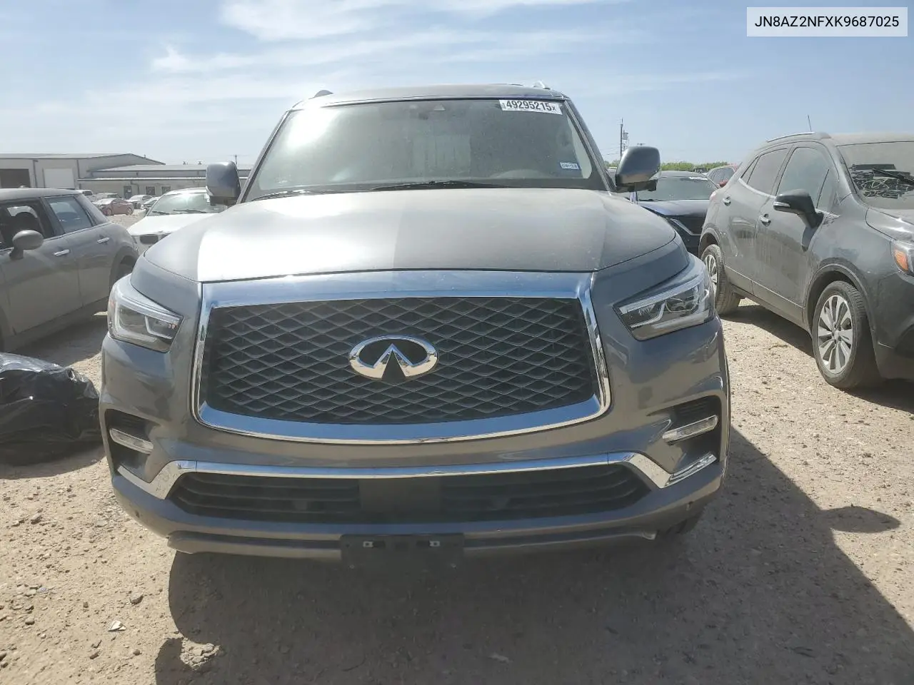 2019 Infiniti Qx80 Luxe VIN: JN8AZ2NFXK9687025 Lot: 49295215