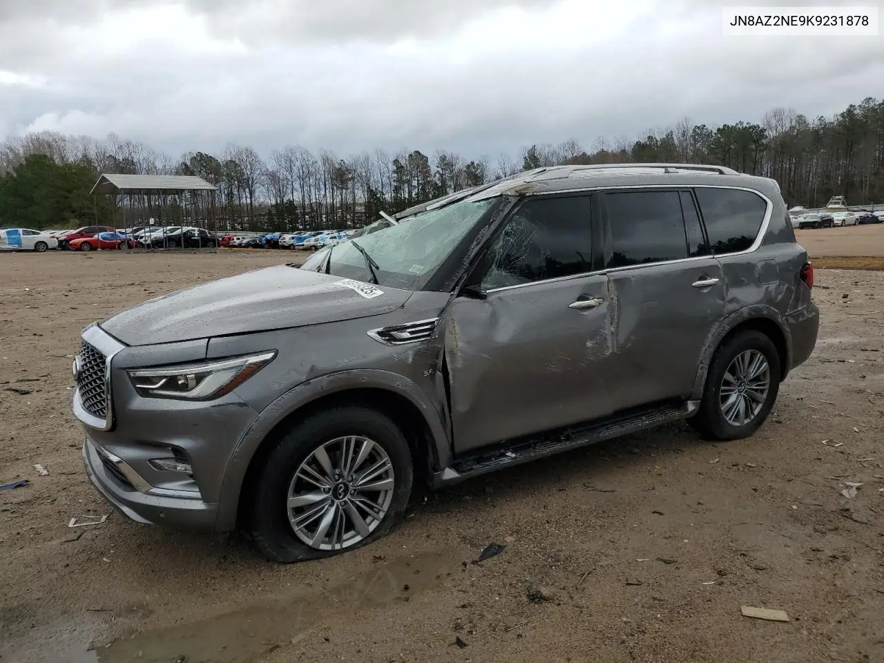 2019 Infiniti Qx80 Luxe VIN: JN8AZ2NE9K9231878 Lot: 49319325