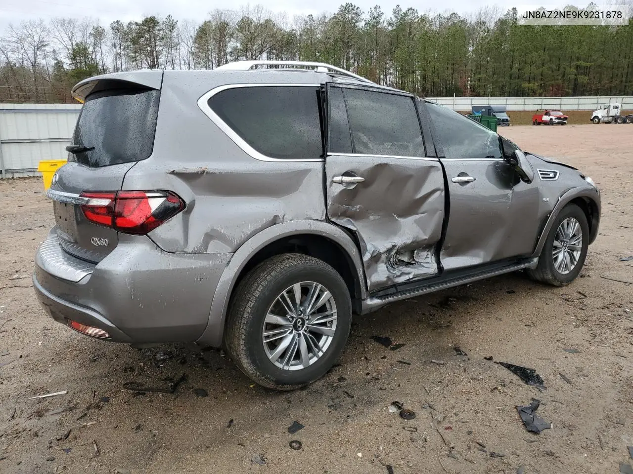 2019 Infiniti Qx80 Luxe VIN: JN8AZ2NE9K9231878 Lot: 49319325