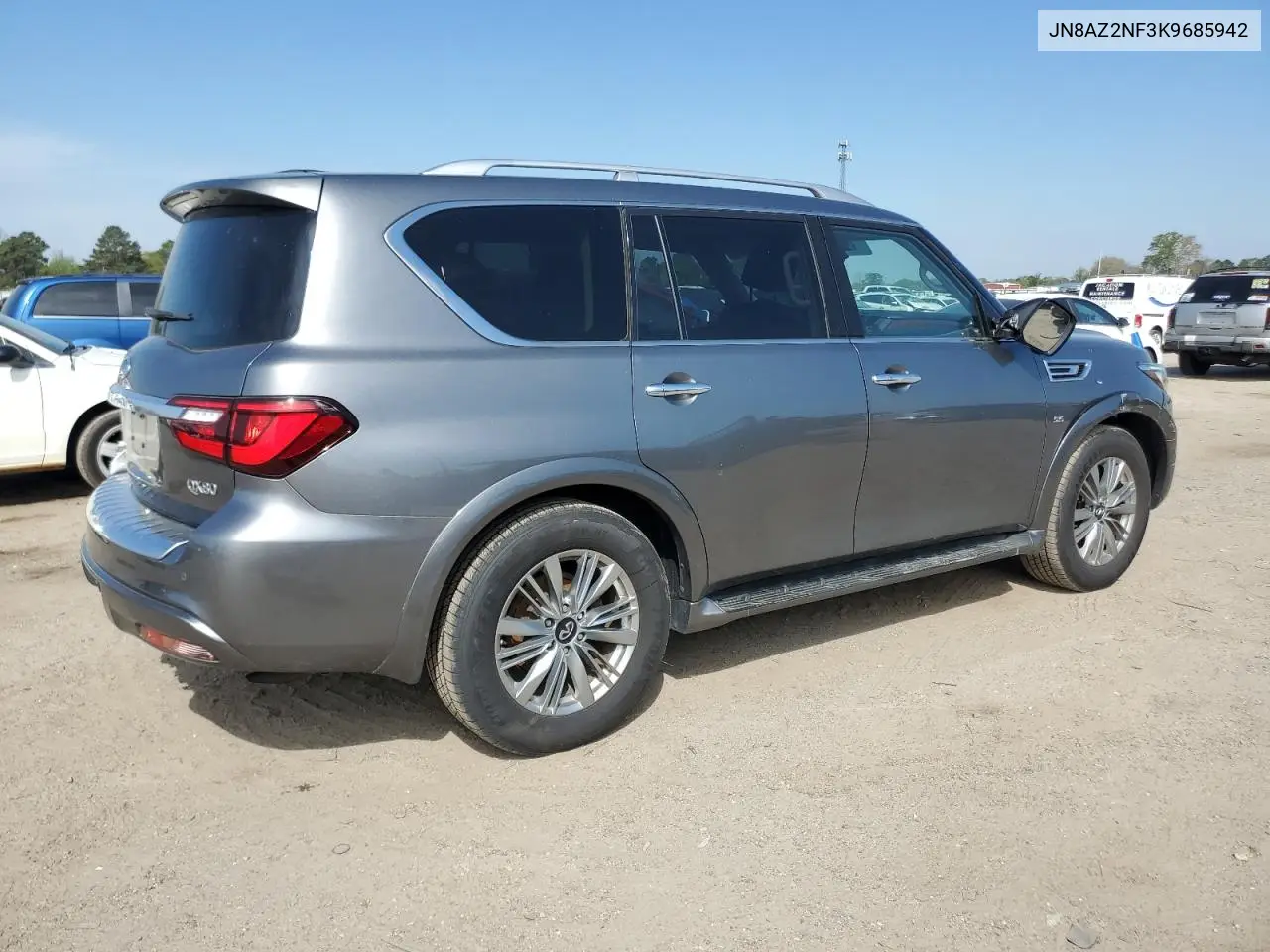 2019 Infiniti Qx80 Luxe VIN: JN8AZ2NF3K9685942 Lot: 50374445