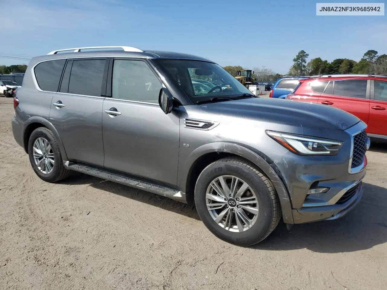 2019 Infiniti Qx80 Luxe VIN: JN8AZ2NF3K9685942 Lot: 50374445