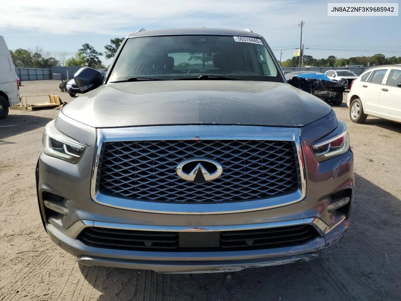 2019 Infiniti Qx80 Luxe VIN: JN8AZ2NF3K9685942 Lot: 50374445