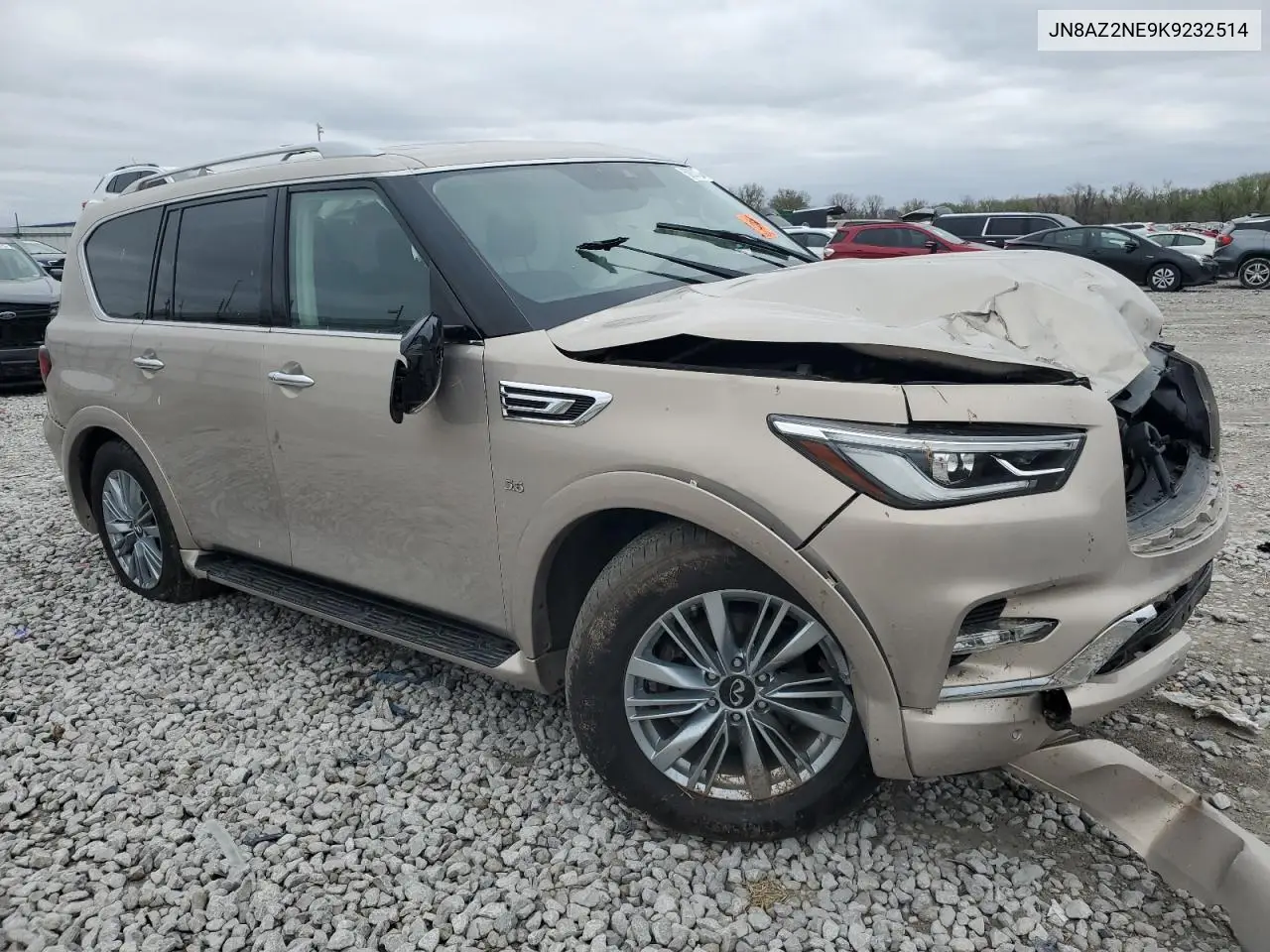2019 Infiniti Qx80 Luxe VIN: JN8AZ2NE9K9232514 Lot: 50831125