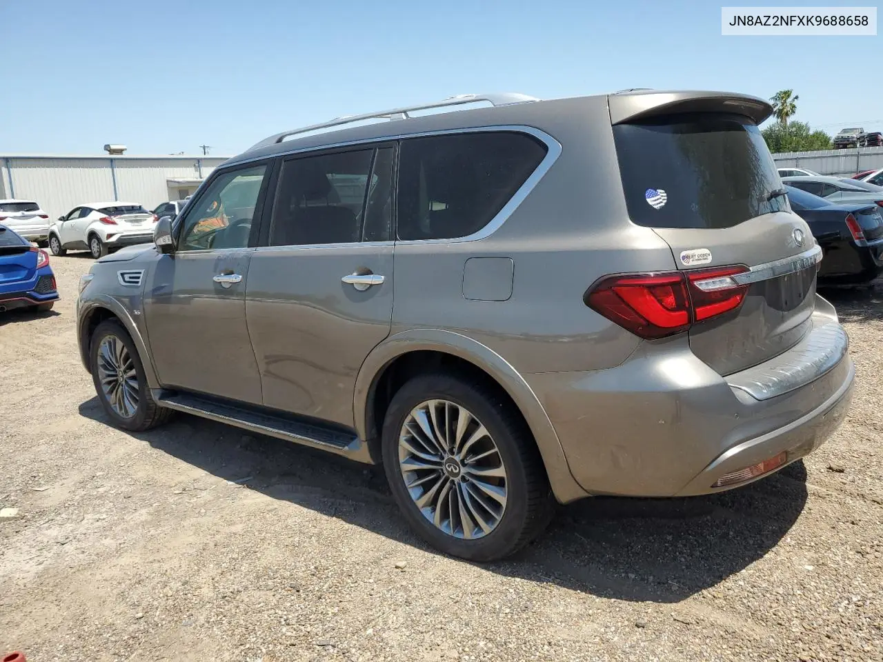 2019 Infiniti Qx80 Luxe VIN: JN8AZ2NFXK9688658 Lot: 52050985