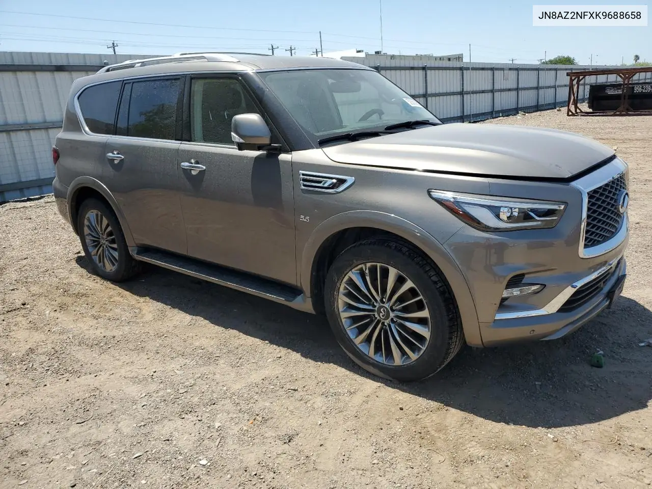 2019 Infiniti Qx80 Luxe VIN: JN8AZ2NFXK9688658 Lot: 52050985