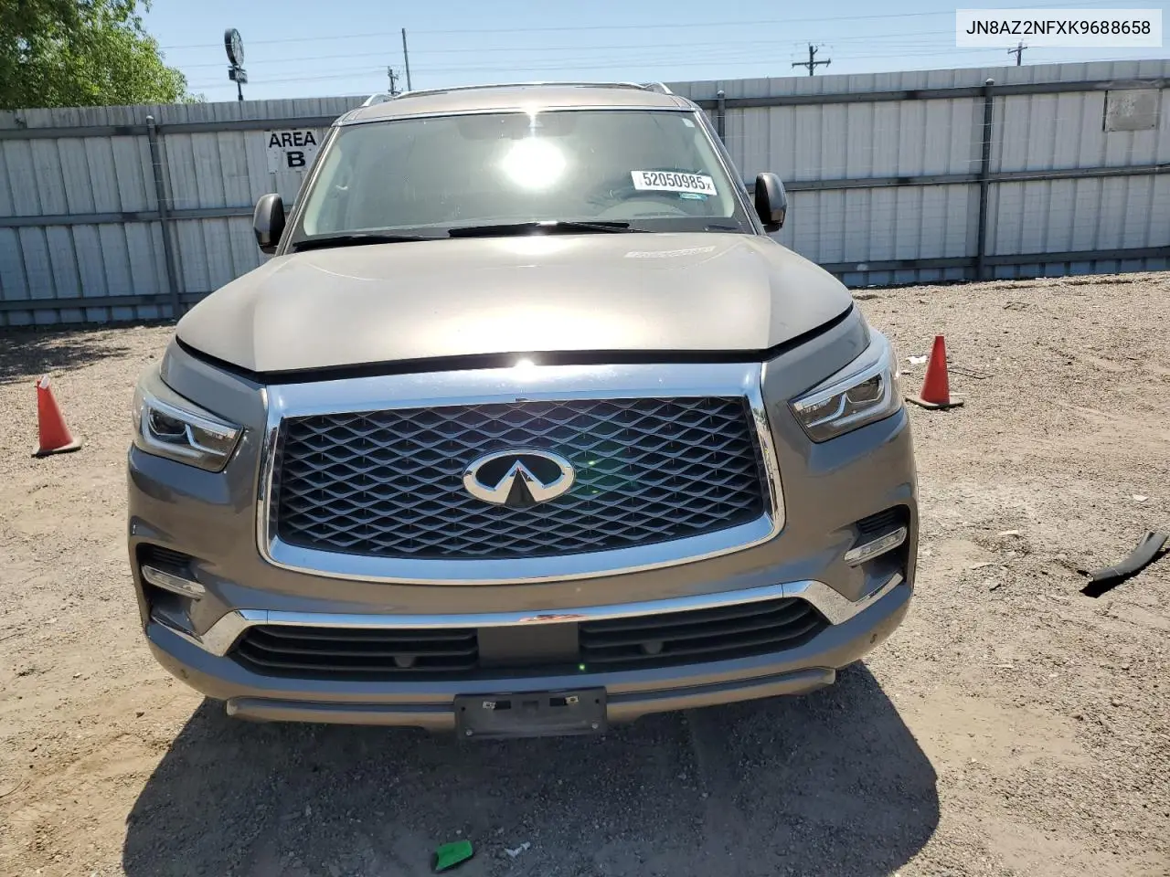2019 Infiniti Qx80 Luxe VIN: JN8AZ2NFXK9688658 Lot: 52050985