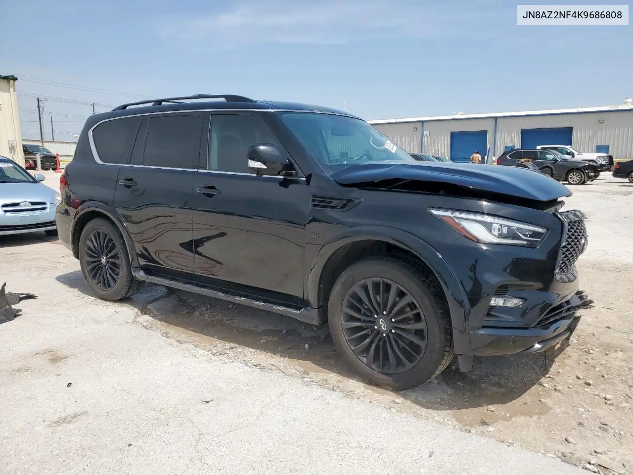 2019 Infiniti Qx80 Luxe VIN: JN8AZ2NF4K9686808 Lot: 52203335