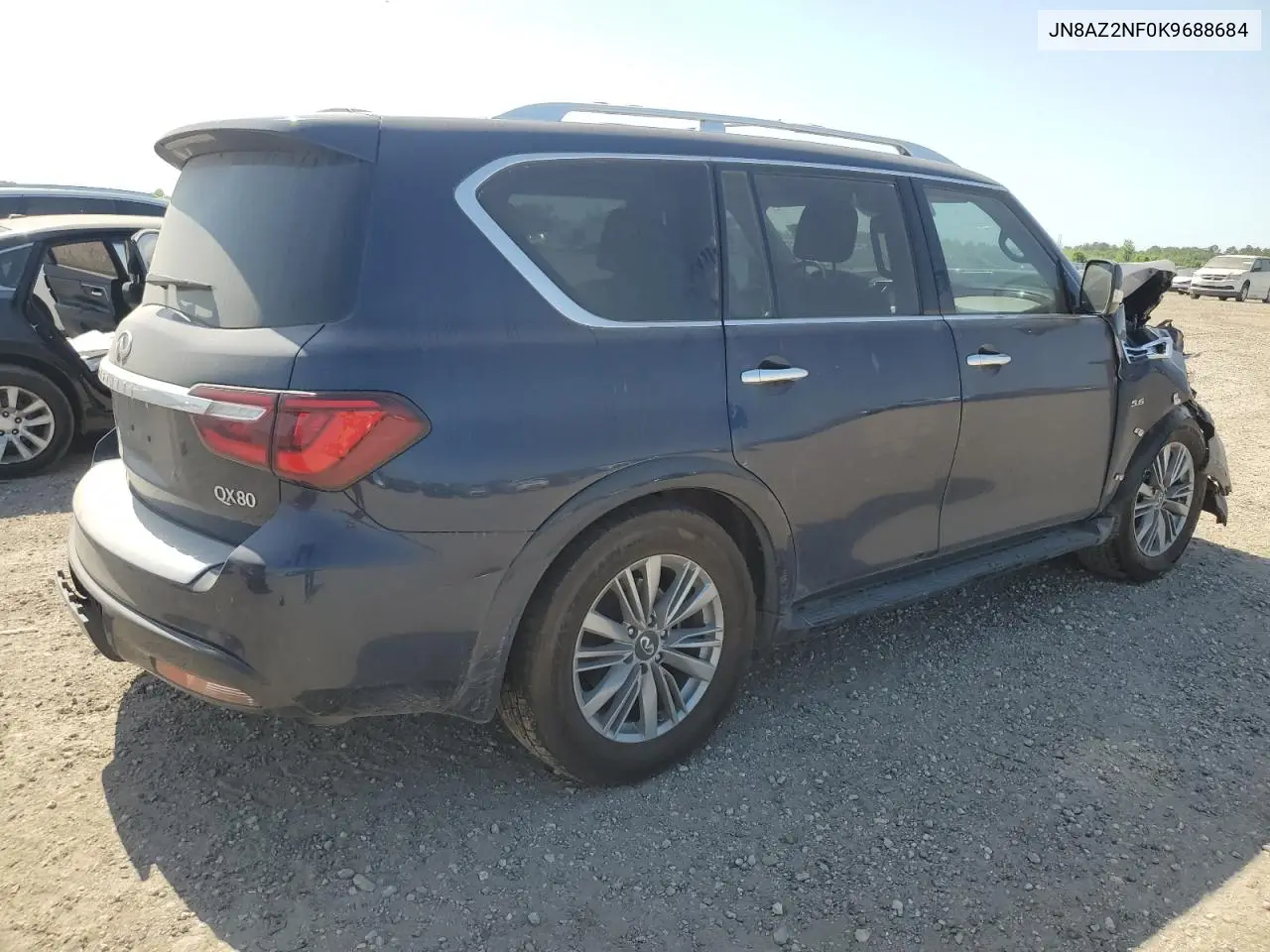 2019 Infiniti Qx80 Luxe VIN: JN8AZ2NF0K9688684 Lot: 52447445