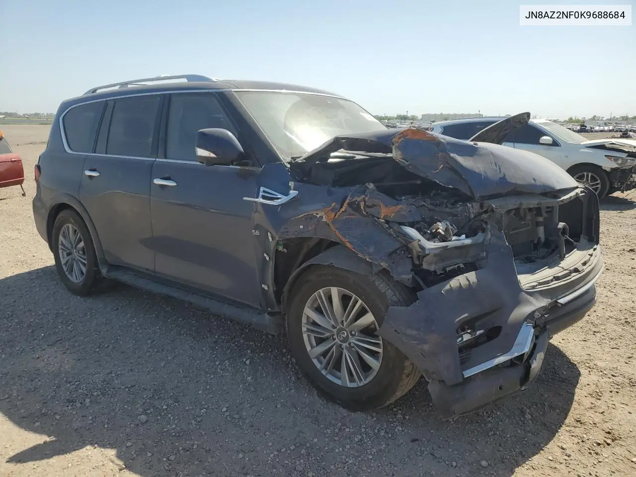 2019 Infiniti Qx80 Luxe VIN: JN8AZ2NF0K9688684 Lot: 52447445