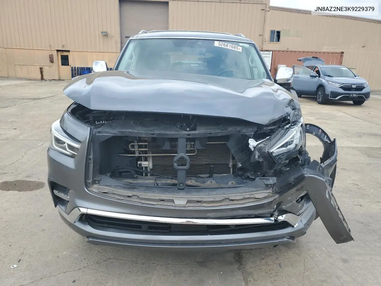 2019 Infiniti Qx80 Luxe VIN: JN8AZ2NE3K9229379 Lot: 52681685