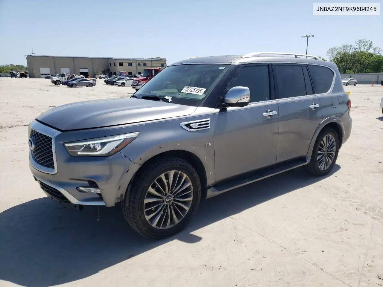 2019 Infiniti Qx80 Luxe VIN: JN8AZ2NF9K9684245 Lot: 52725195