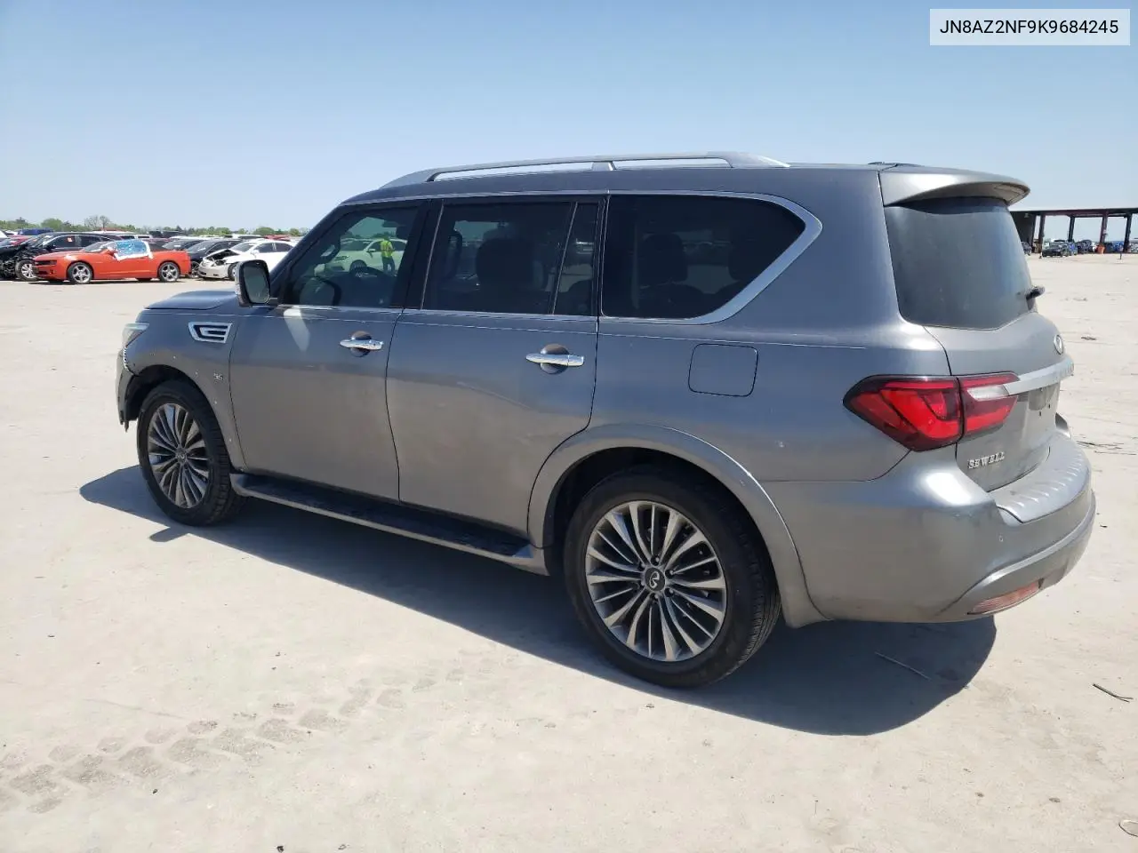 2019 Infiniti Qx80 Luxe VIN: JN8AZ2NF9K9684245 Lot: 52725195