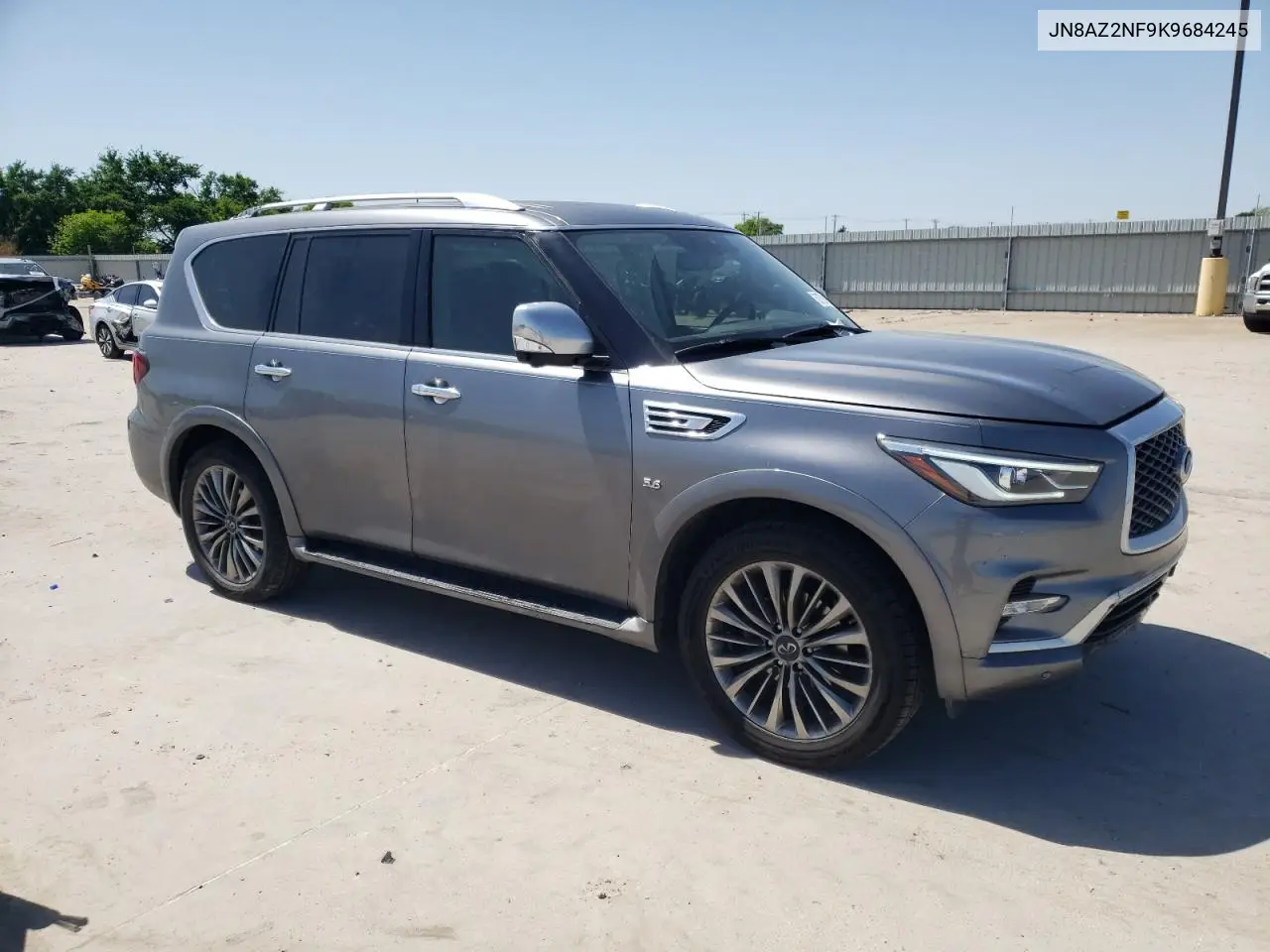 2019 Infiniti Qx80 Luxe VIN: JN8AZ2NF9K9684245 Lot: 52725195