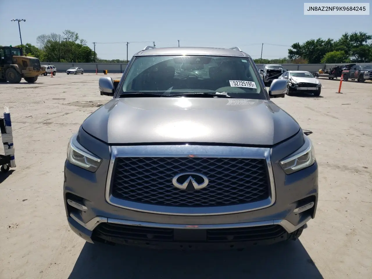 2019 Infiniti Qx80 Luxe VIN: JN8AZ2NF9K9684245 Lot: 52725195