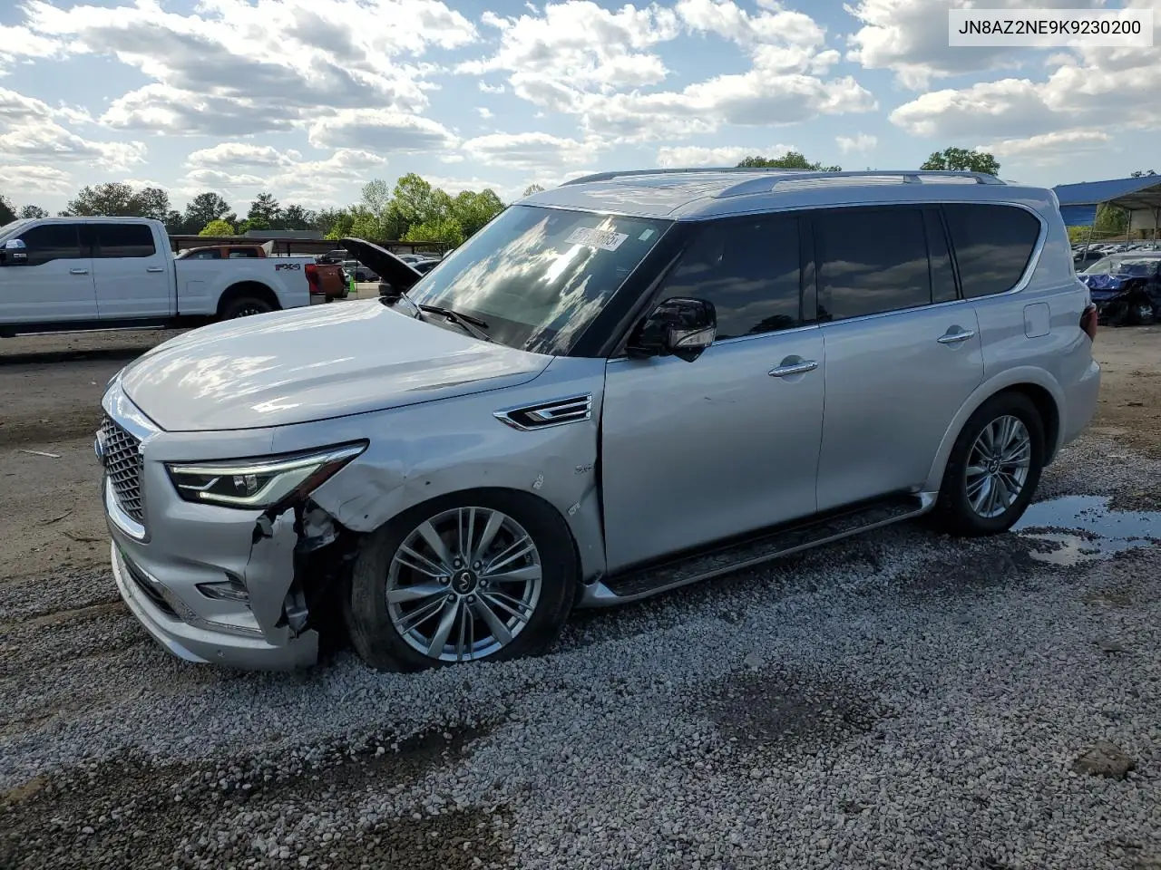 2019 Infiniti Qx80 Luxe VIN: JN8AZ2NE9K9230200 Lot: 52763665