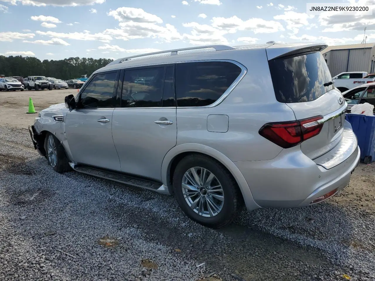 2019 Infiniti Qx80 Luxe VIN: JN8AZ2NE9K9230200 Lot: 52763665
