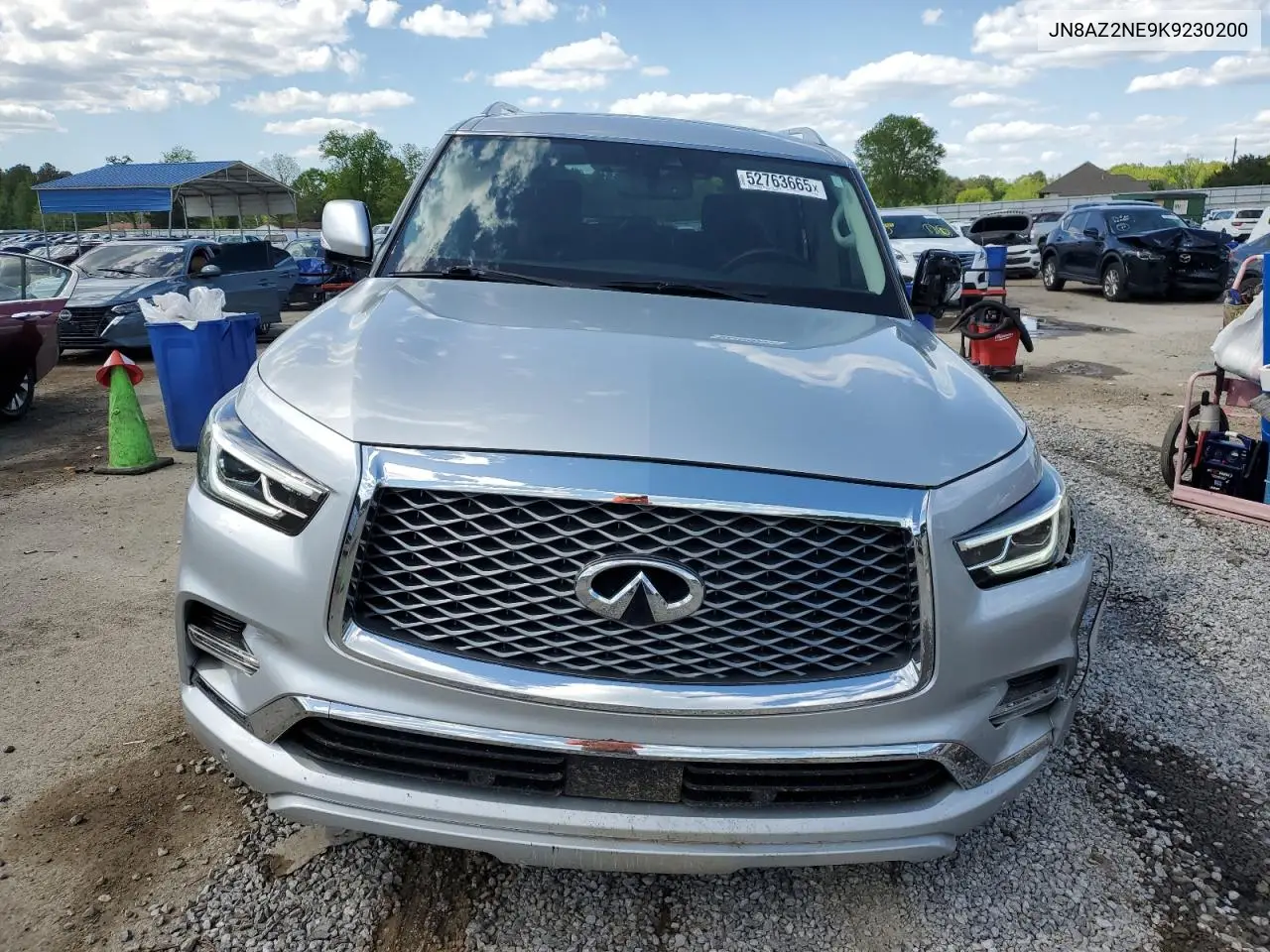 2019 Infiniti Qx80 Luxe VIN: JN8AZ2NE9K9230200 Lot: 52763665
