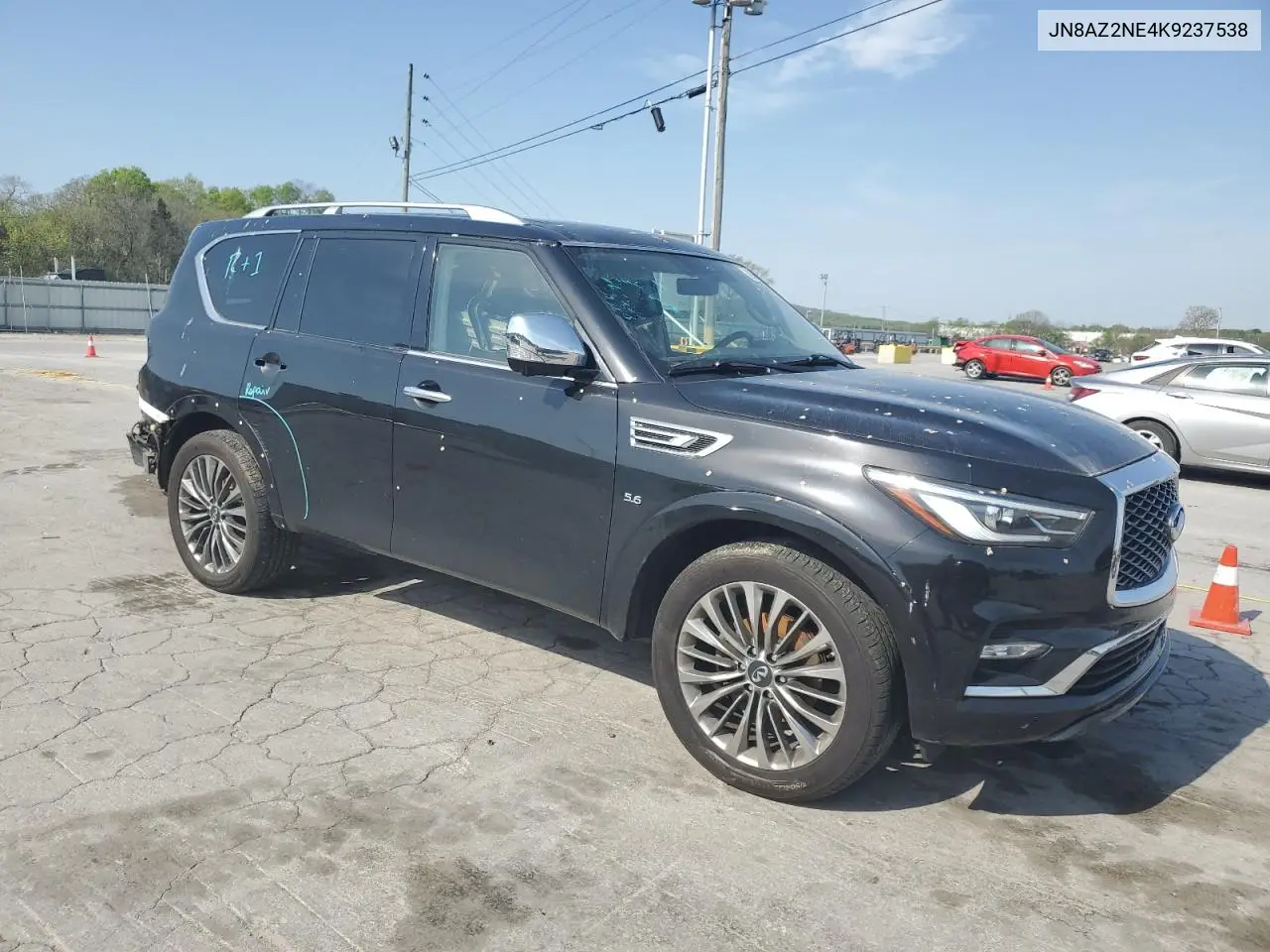 2019 Infiniti Qx80 Luxe VIN: JN8AZ2NE4K9237538 Lot: 52984425