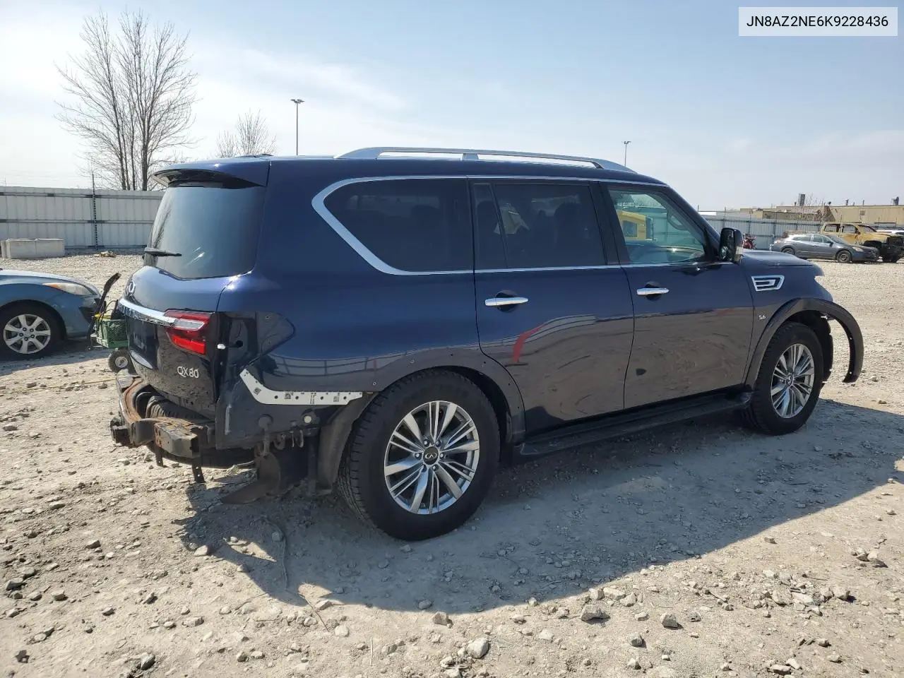 2019 Infiniti Qx80 Luxe VIN: JN8AZ2NE6K9228436 Lot: 53091385
