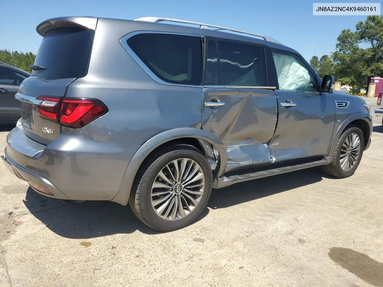 2019 Infiniti Qx80 Luxe VIN: JN8AZ2NC4K9460161 Lot: 53335685
