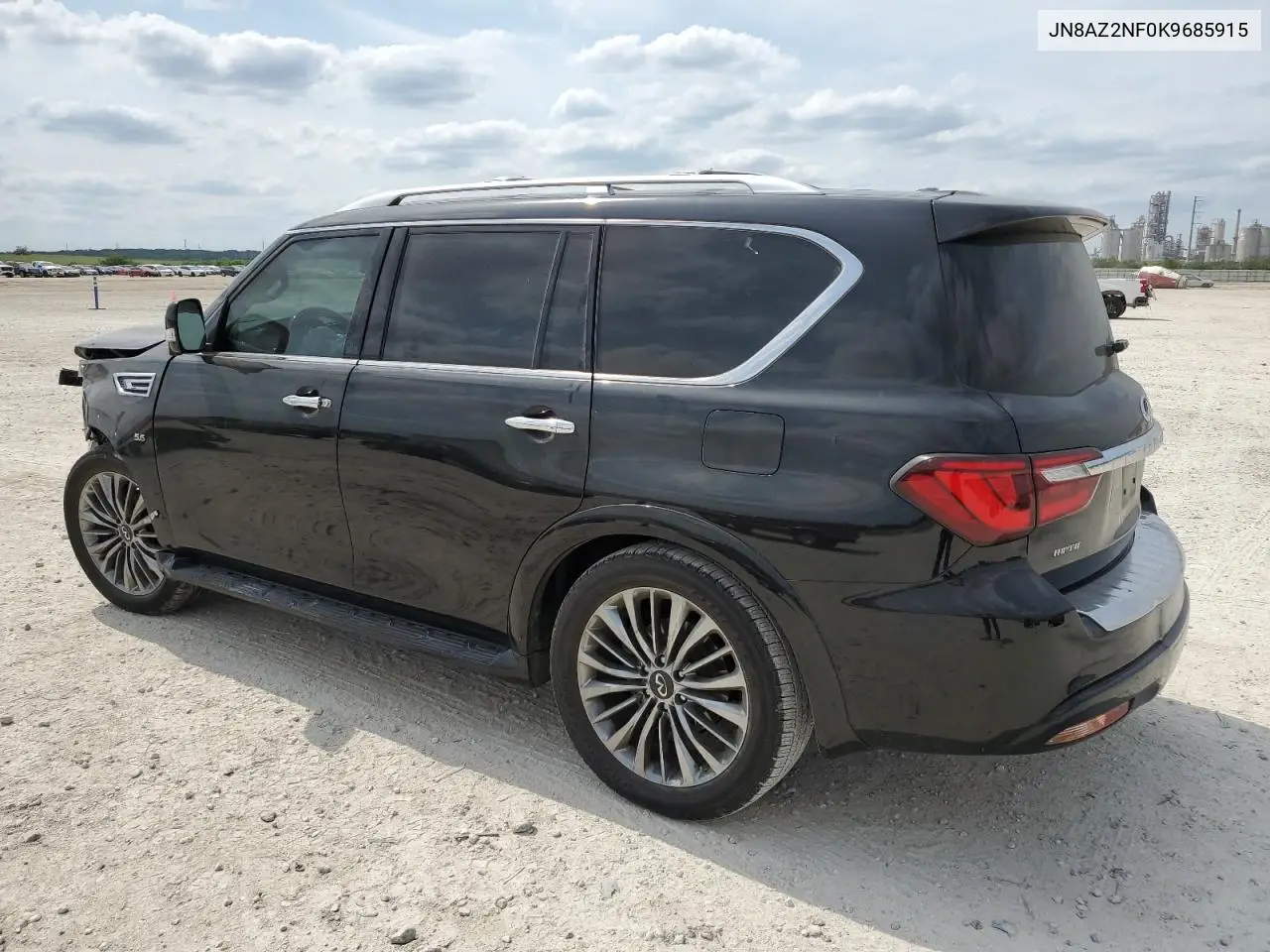 2019 Infiniti Qx80 Luxe VIN: JN8AZ2NF0K9685915 Lot: 53548575