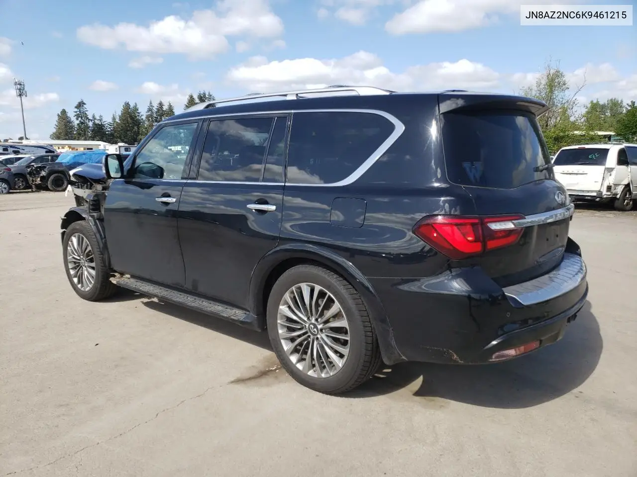 2019 Infiniti Qx80 Luxe VIN: JN8AZ2NC6K9461215 Lot: 53971835