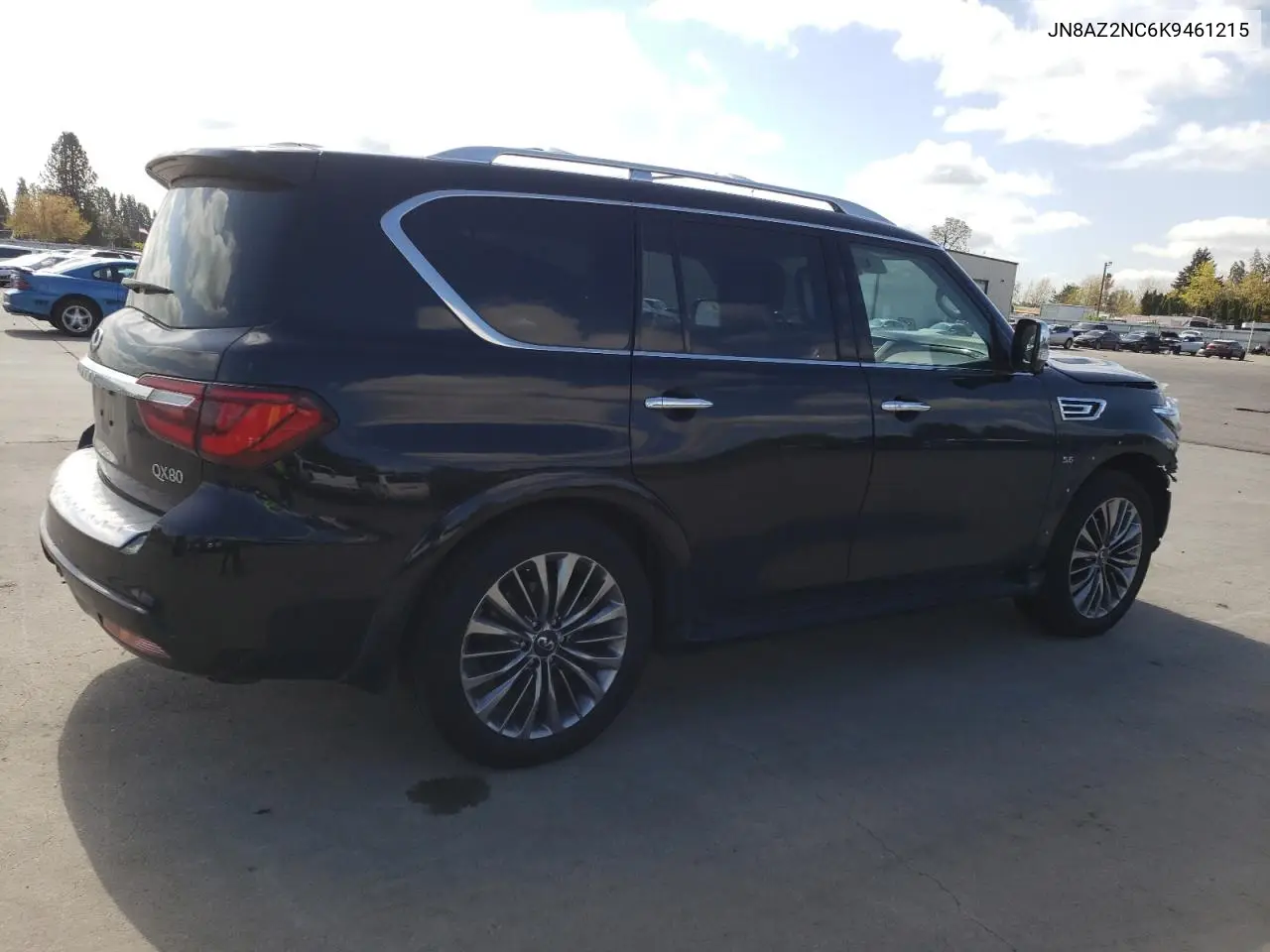 2019 Infiniti Qx80 Luxe VIN: JN8AZ2NC6K9461215 Lot: 53971835