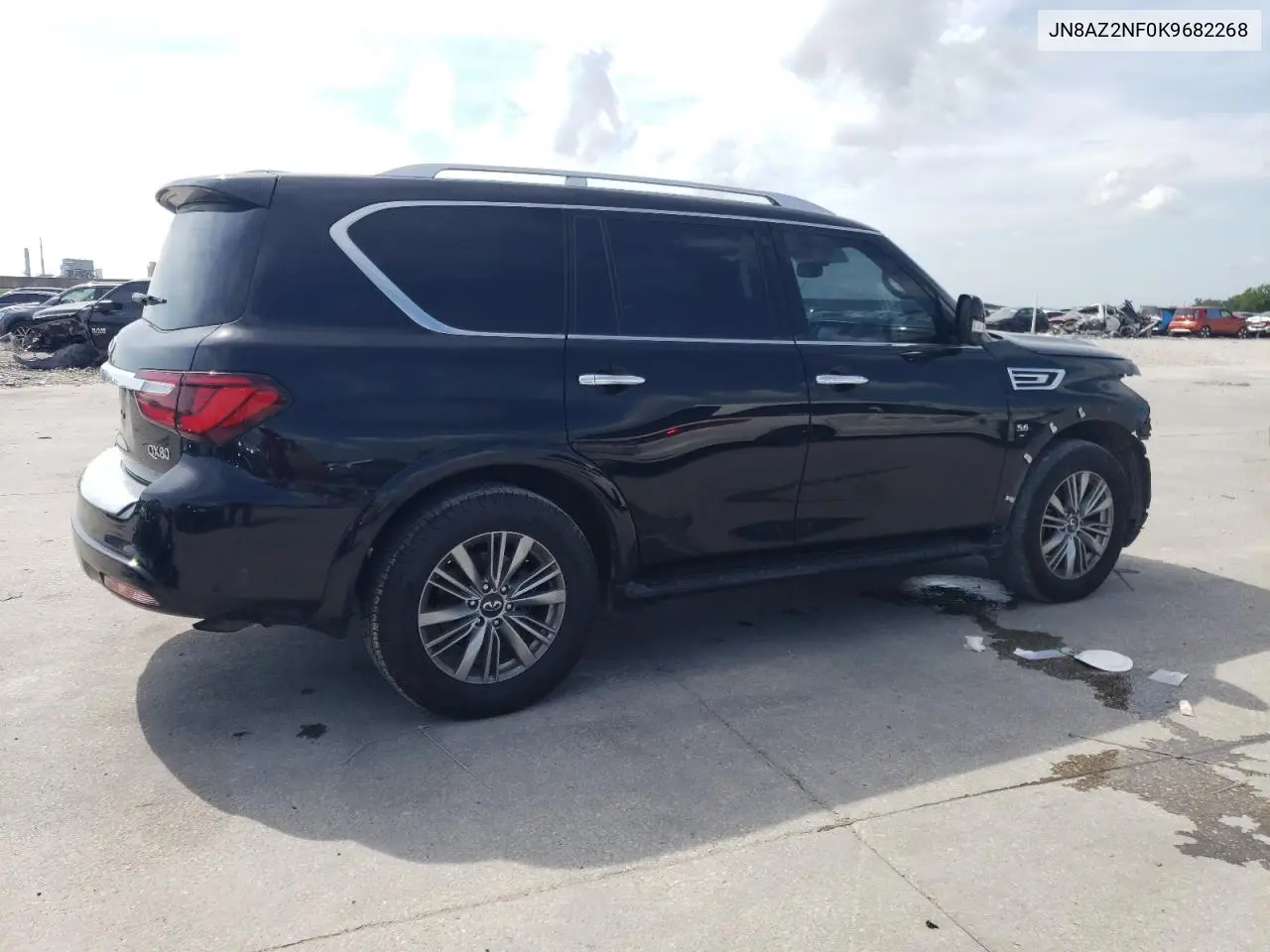 2019 Infiniti Qx80 Luxe VIN: JN8AZ2NF0K9682268 Lot: 54247235