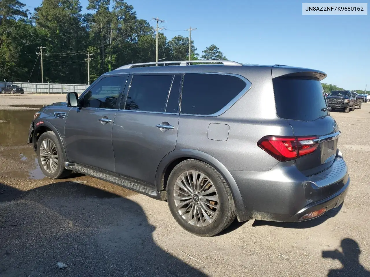 2019 Infiniti Qx80 Luxe VIN: JN8AZ2NF7K9680162 Lot: 54597455