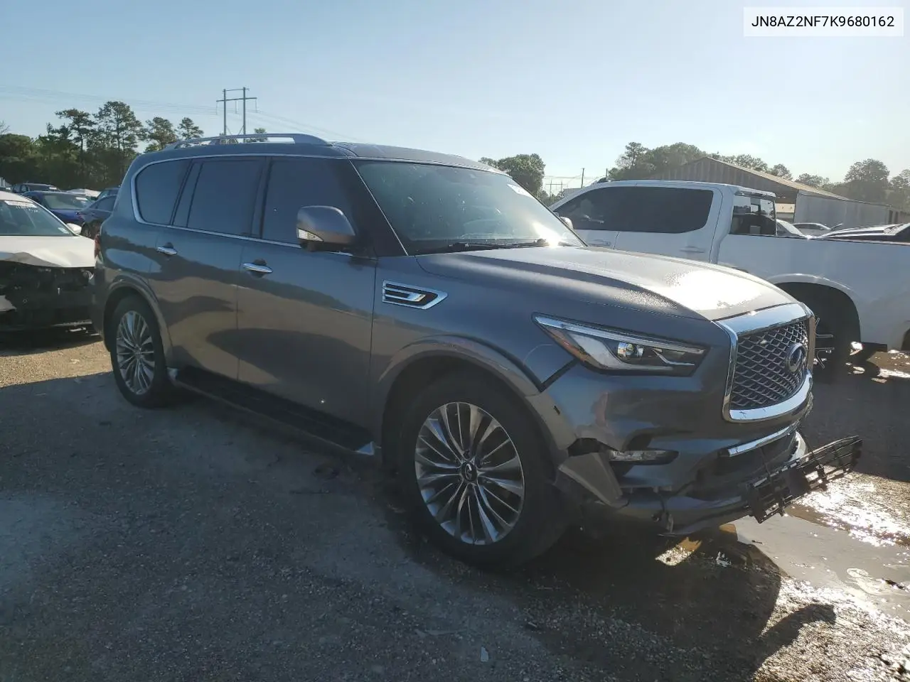 2019 Infiniti Qx80 Luxe VIN: JN8AZ2NF7K9680162 Lot: 54597455
