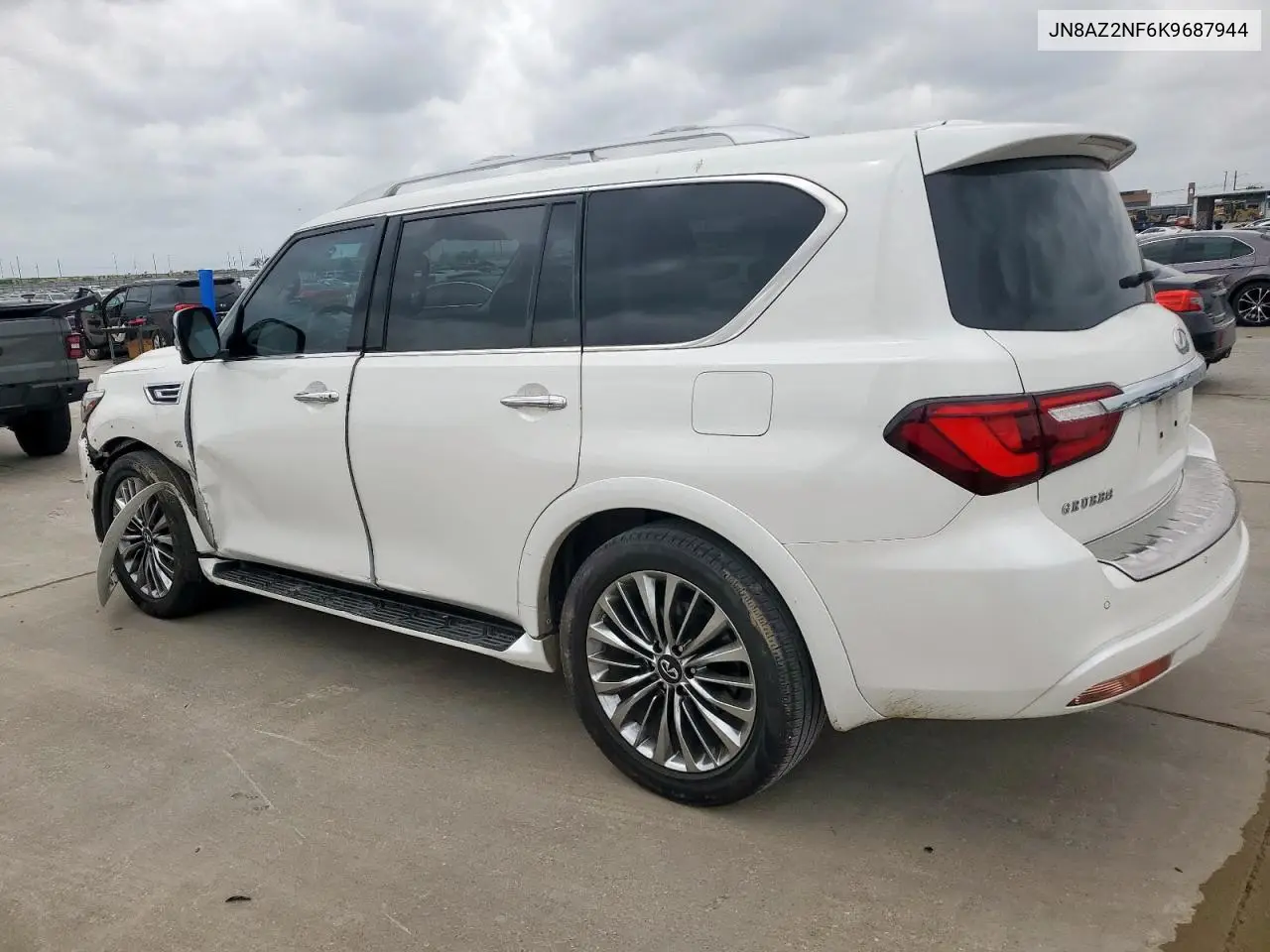 2019 Infiniti Qx80 Luxe VIN: JN8AZ2NF6K9687944 Lot: 54914355