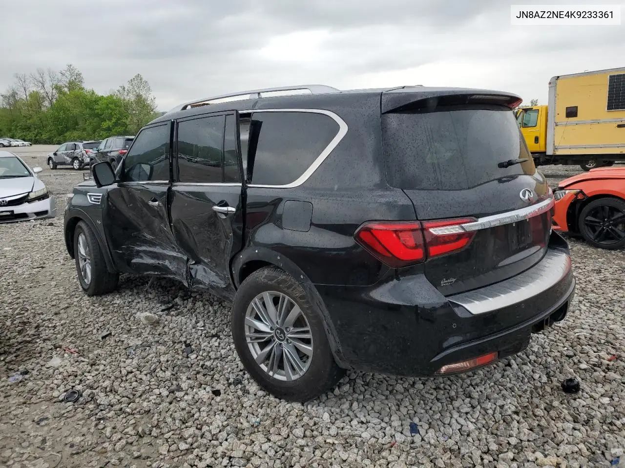 2019 Infiniti Qx80 Luxe VIN: JN8AZ2NE4K9233361 Lot: 55152495
