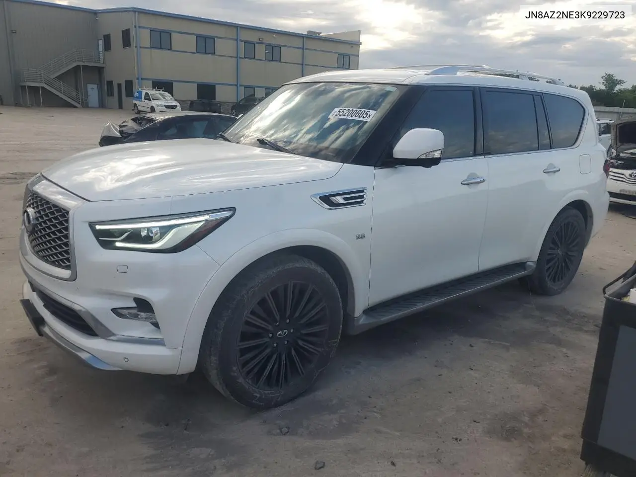 2019 Infiniti Qx80 Luxe VIN: JN8AZ2NE3K9229723 Lot: 55200605