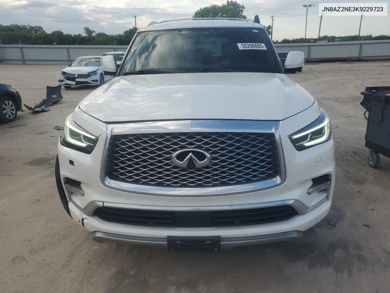 2019 Infiniti Qx80 Luxe VIN: JN8AZ2NE3K9229723 Lot: 55200605