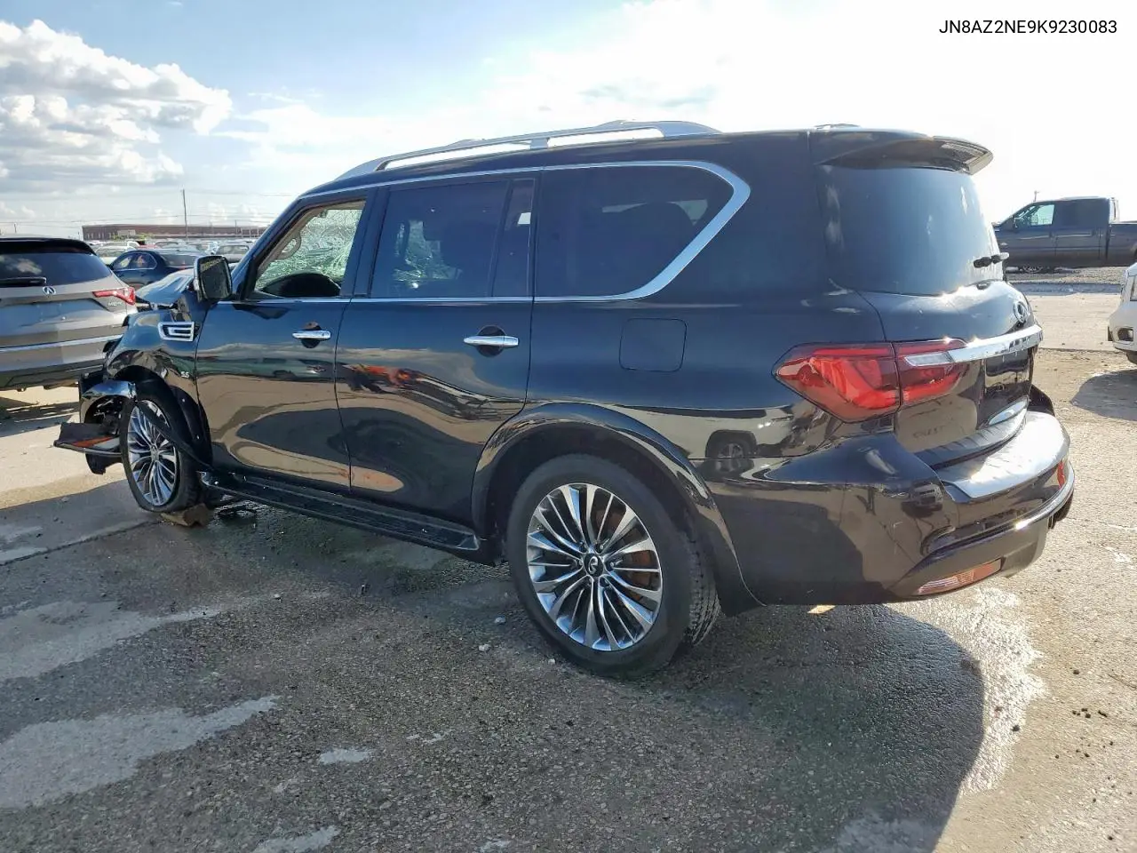 2019 Infiniti Qx80 Luxe VIN: JN8AZ2NE9K9230083 Lot: 56248955